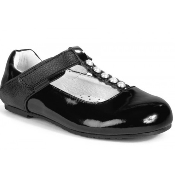 Pediped children’s Victoria Black Patent Mary Jane - size EU- 26, US- 9-9.5 - Picture 1 of 10